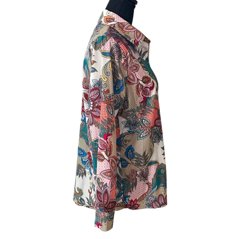 CherryBetty Paisley L/S Blouse/Top Small - Picture 5 of 12